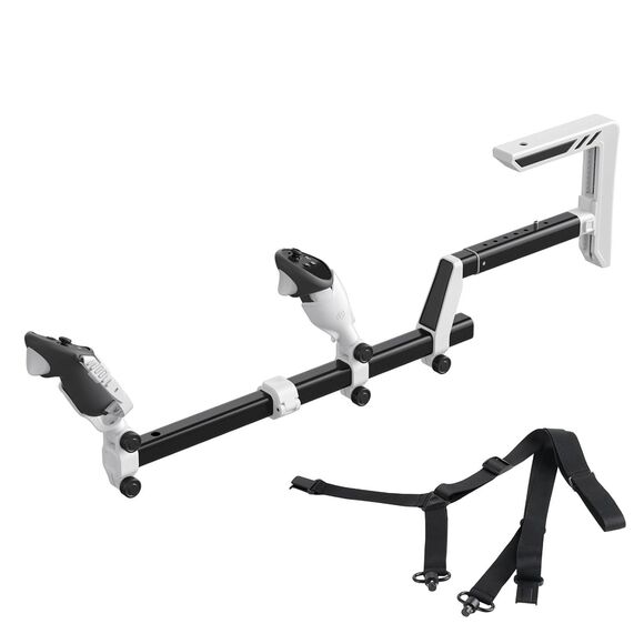 VR Gaming Gunstock  Pump-Action 360° Rotatable Grips Left-Hand Friendly NEW - Picture 2 of 16